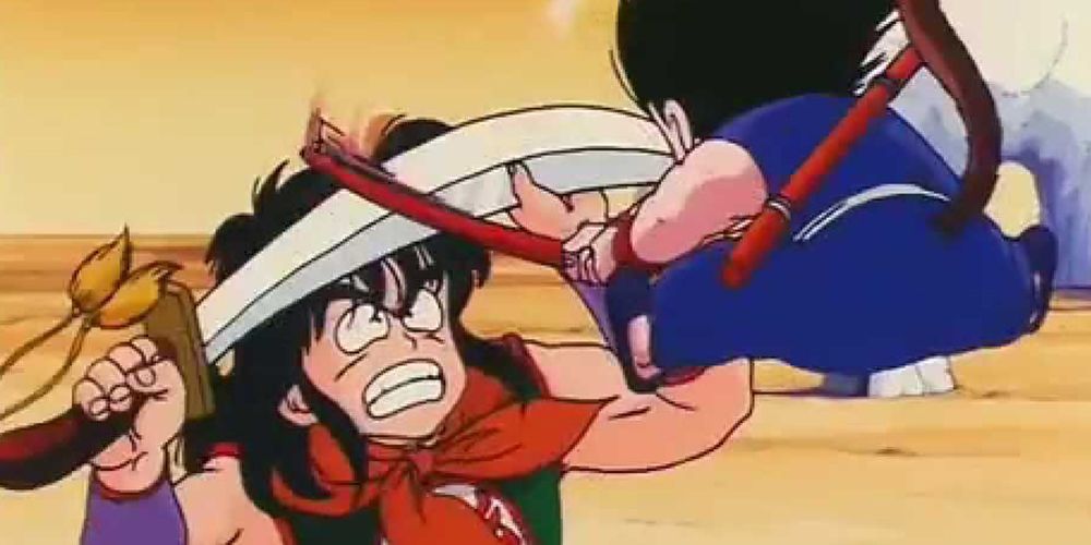 Anime Yamcha vs Goku