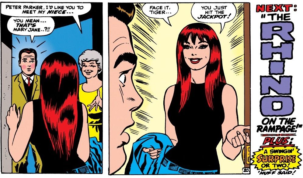 Peter Parker ganha o jackpot com Mary Jane Watson