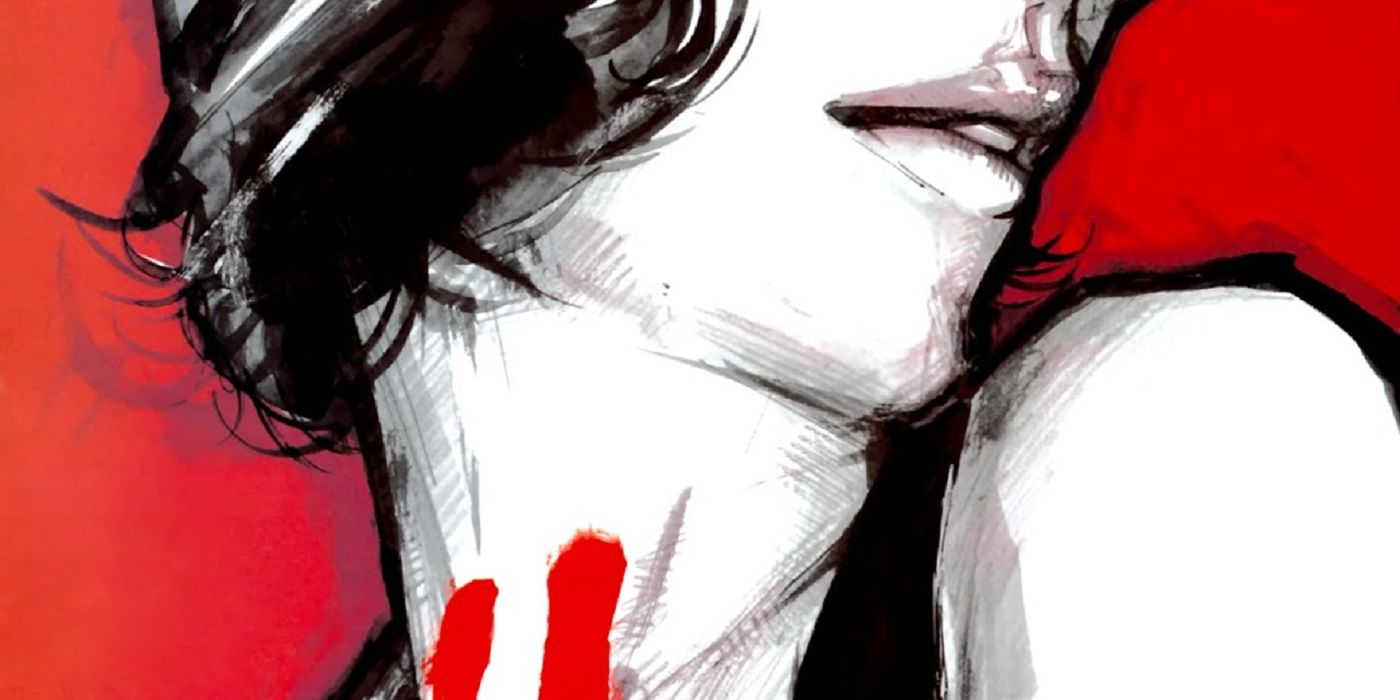 Pearl Jones showing vampire bite marks from the cover of Scott Snyder's American Vampire #1