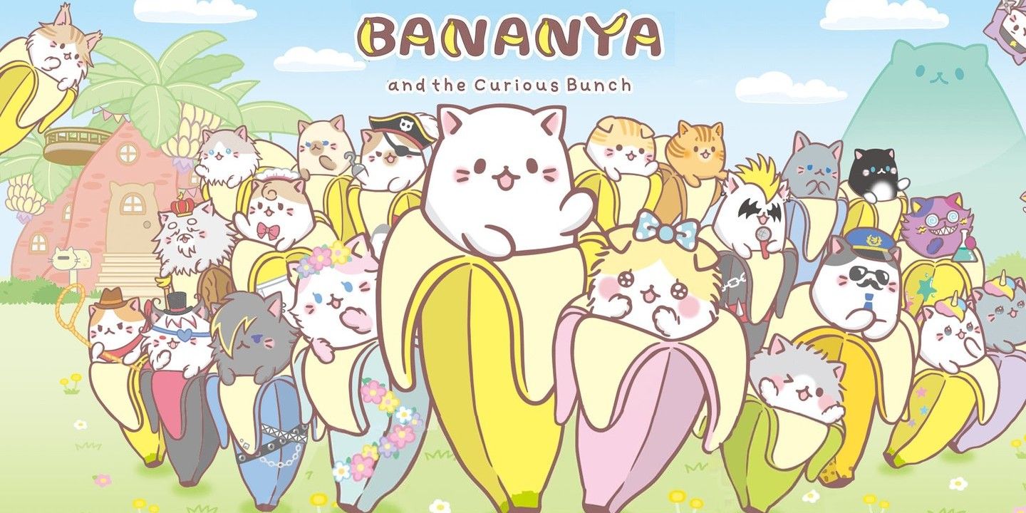 Main cover for the anime Bananya and the Curious Bunch