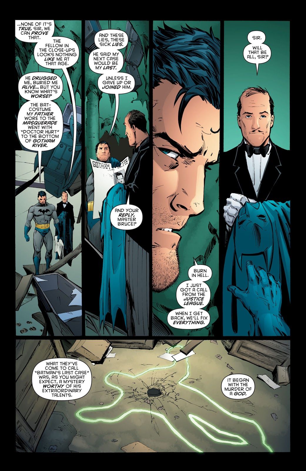 Alfred Explains What Batman Means to Him After Batman's 'Final Case'