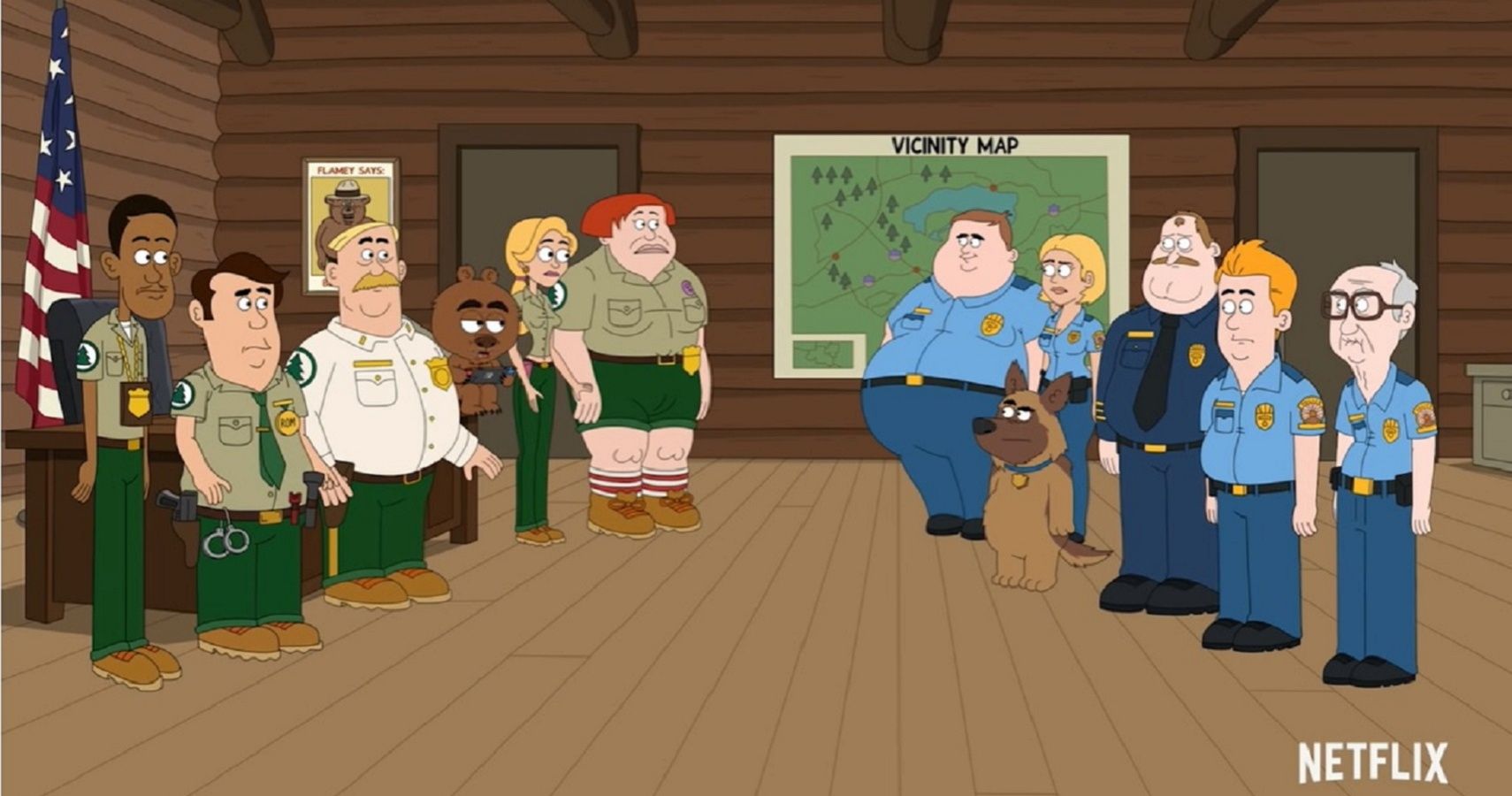 5 Reasons Why Paradise Pd Is Better Than Brickleberry And 5 Reasons Vice Versa