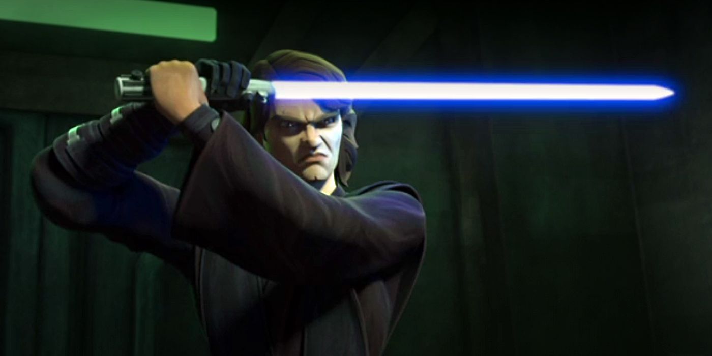 Anakin Skywalker on Star Wars: The Clone Wars