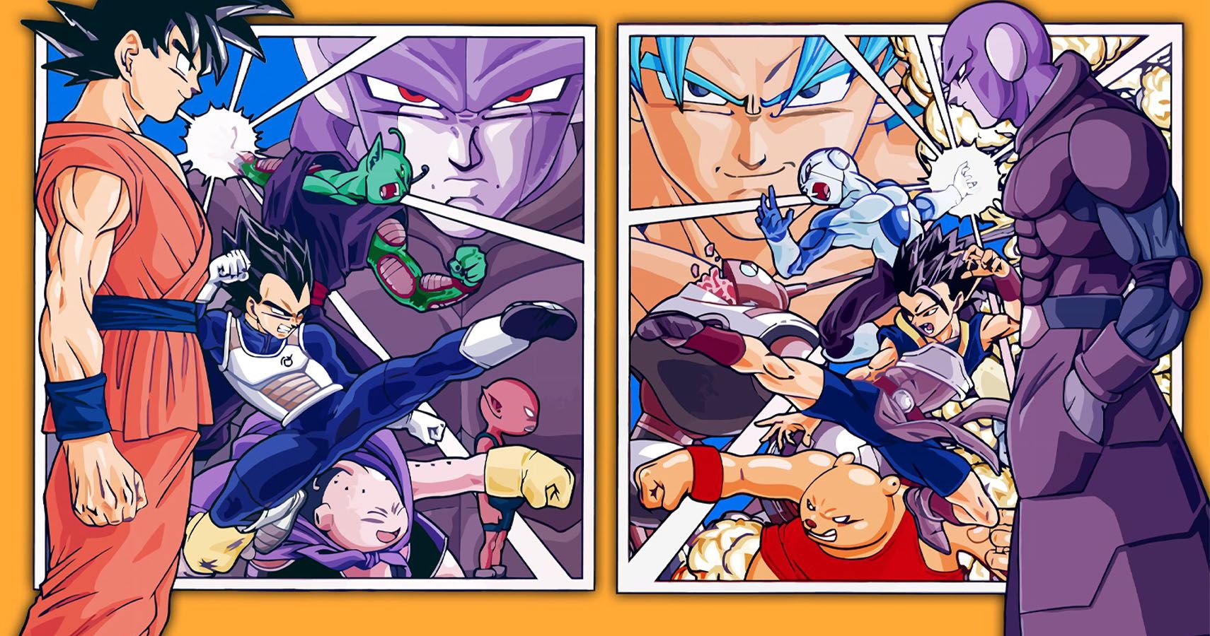 Dragon Ball Universe - Hit y Frost del fan manga Dragon Ball