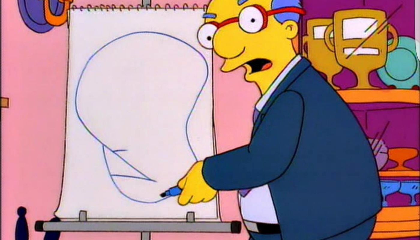 The Simpsons Dignity drawing