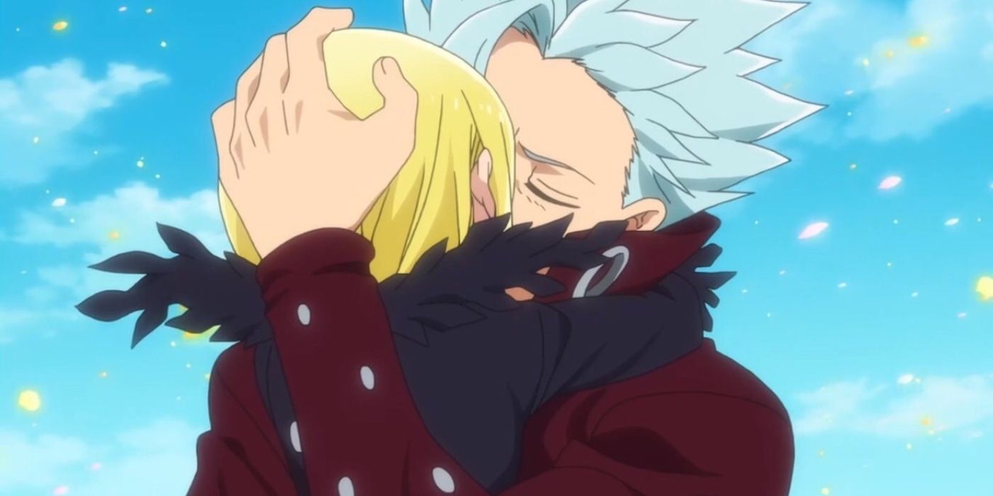 Elaine Hugging Ban In The Seven Deadly Sins