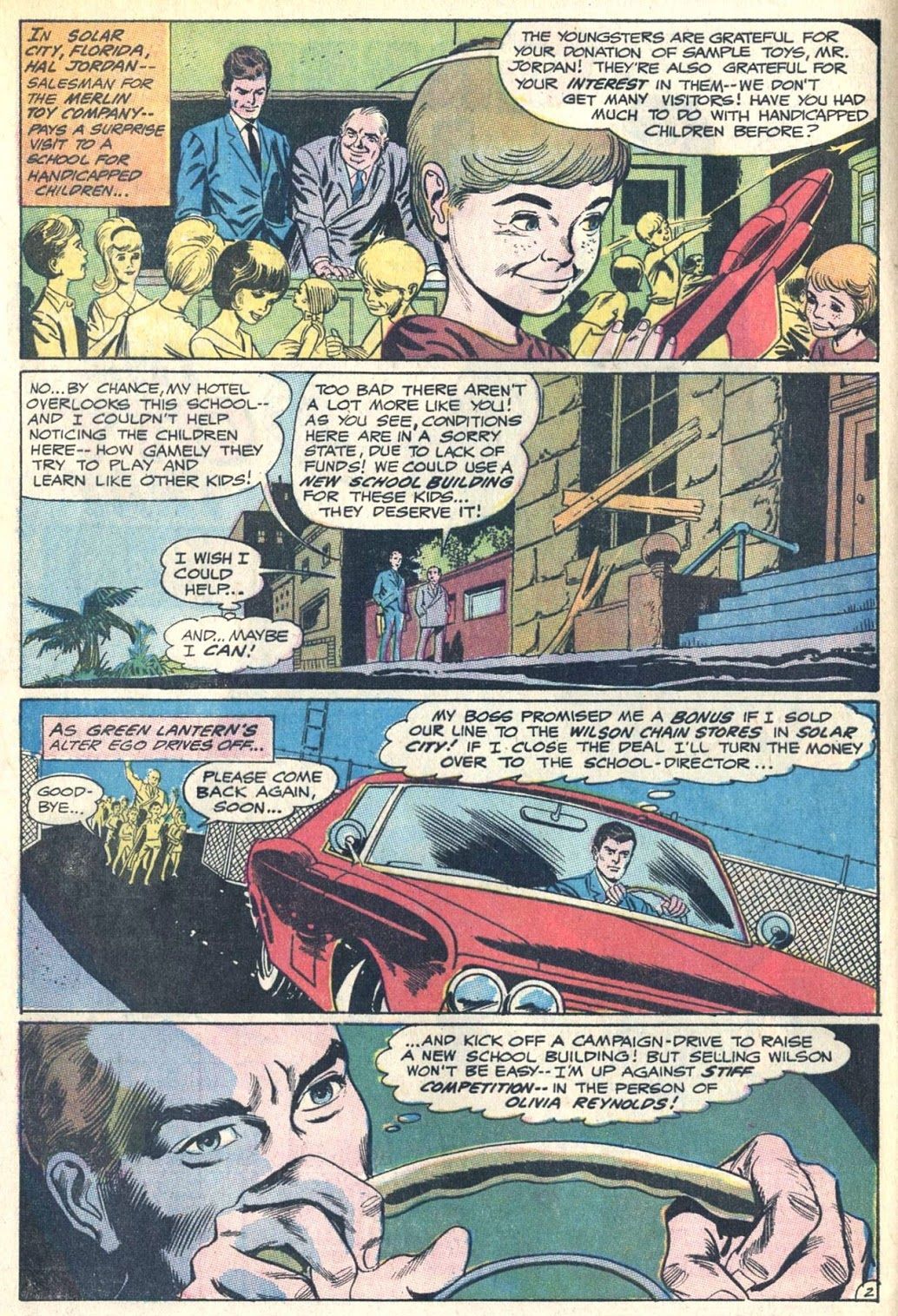 When Hal Jordan Was a Traveling Toy Salesman