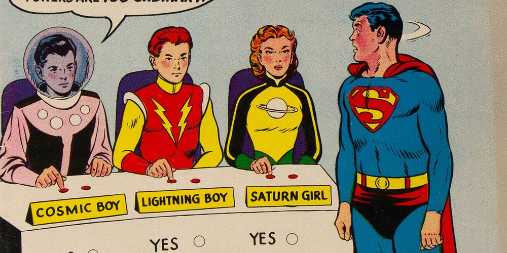 Superboy meets the Legion of Super-Heroes
