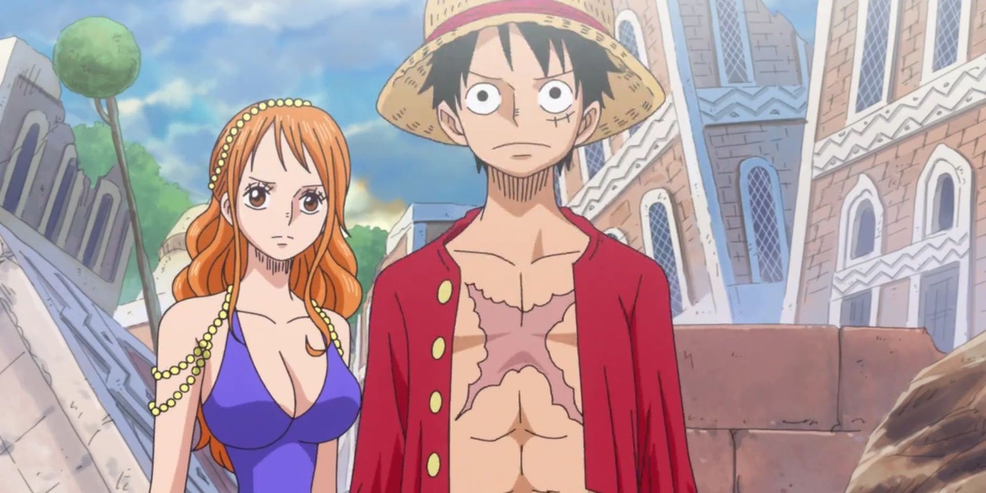 nami and luffy