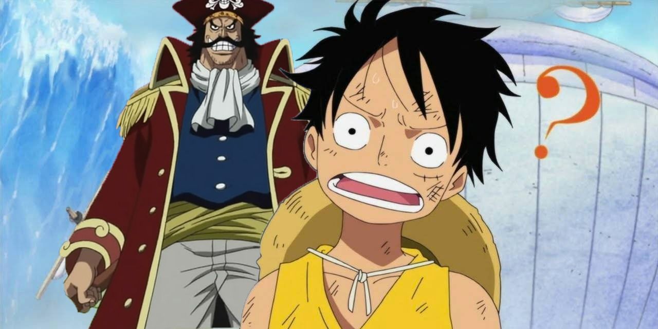 luffy and gol d roger