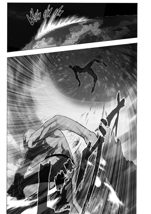 One Punch Man Fã Mangá Saitama Socando Deus no Espaço