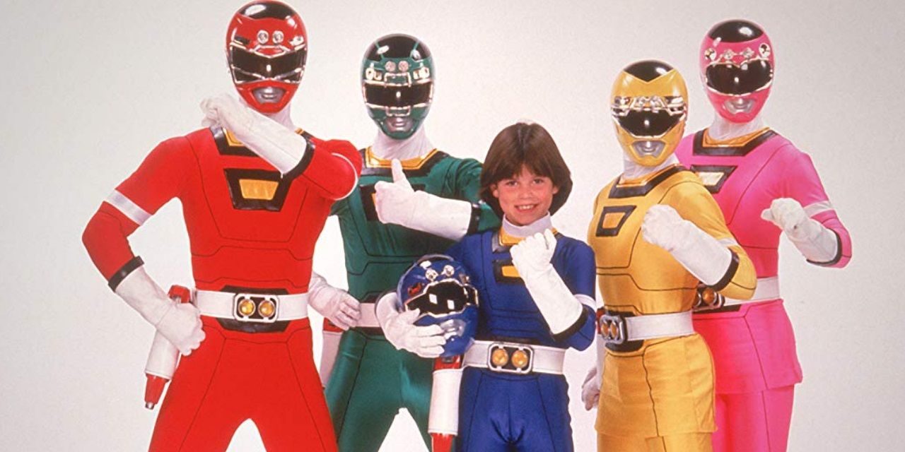 Gekisou Sentai Carranger (Power Rangers Turbo) Team posing together