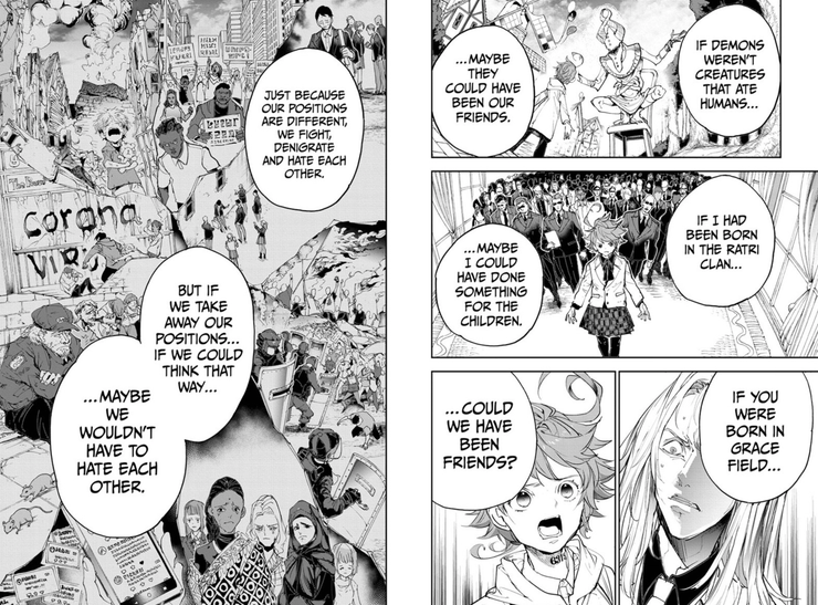 The Promised Neverland Makes A Major Reference To Covid 19 Cbr