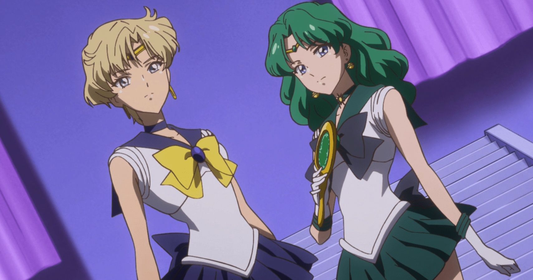 Anime Lesbian Fingering Pussy - Sailor Moon: 10 Most Romantic Moments Between Sailor Uranus and Sailor  Neptune