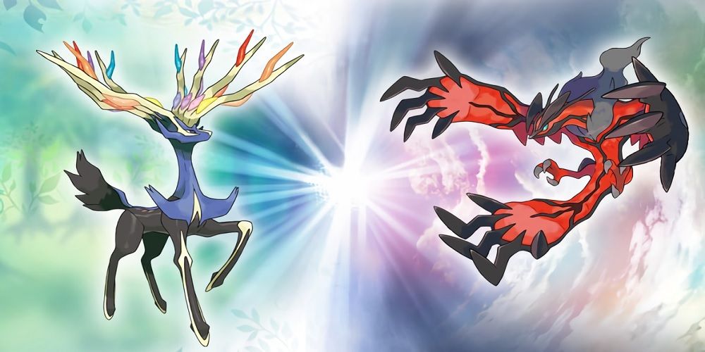 Pokémon X and Y's Legendary Pokemon Xerneas And Yveltal