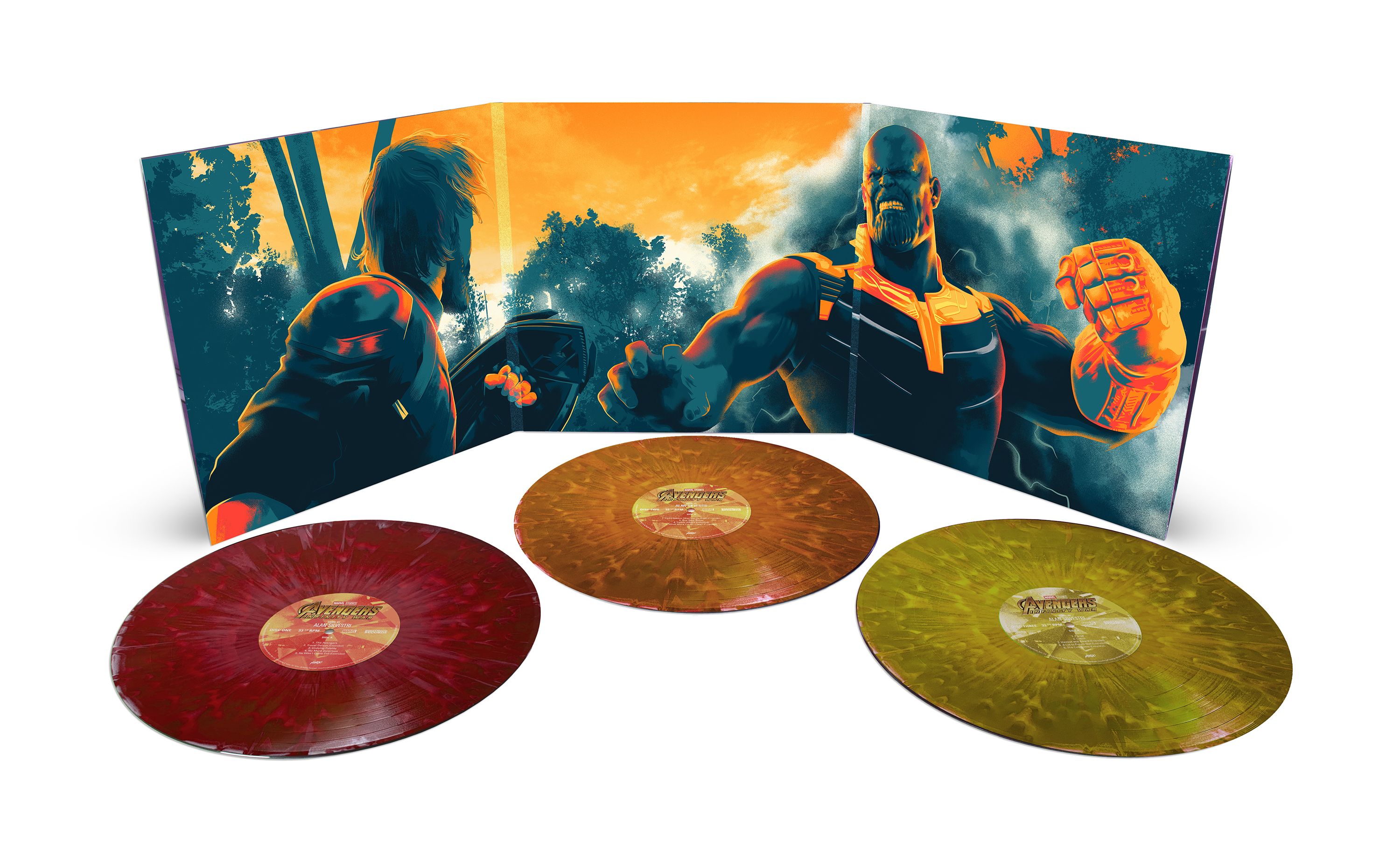 Avengers: Infinity War and Endgame Vinyl Soundtracks Get Mondo Box