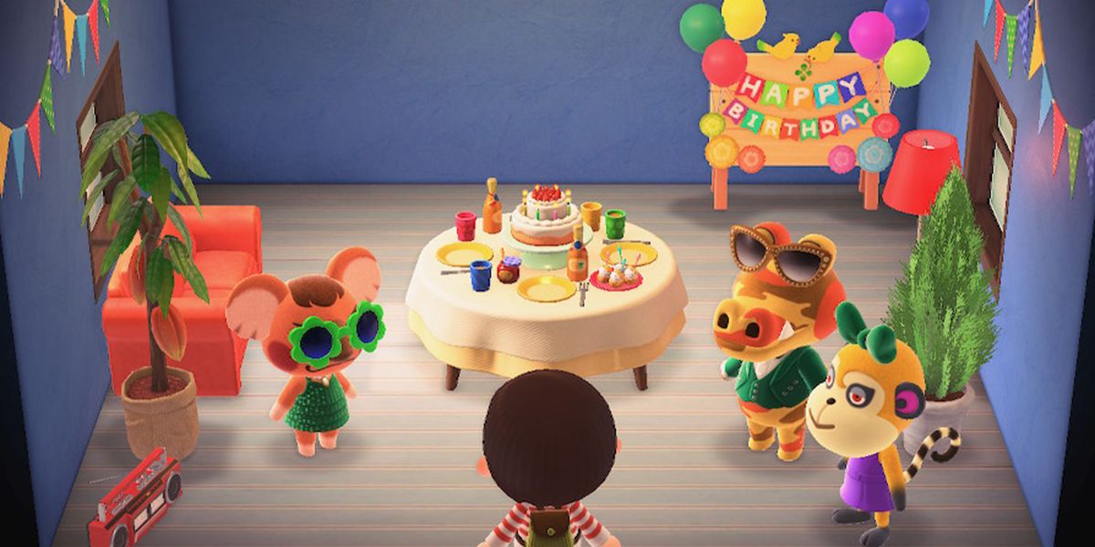 Animal Crossing: New Horizons birthday