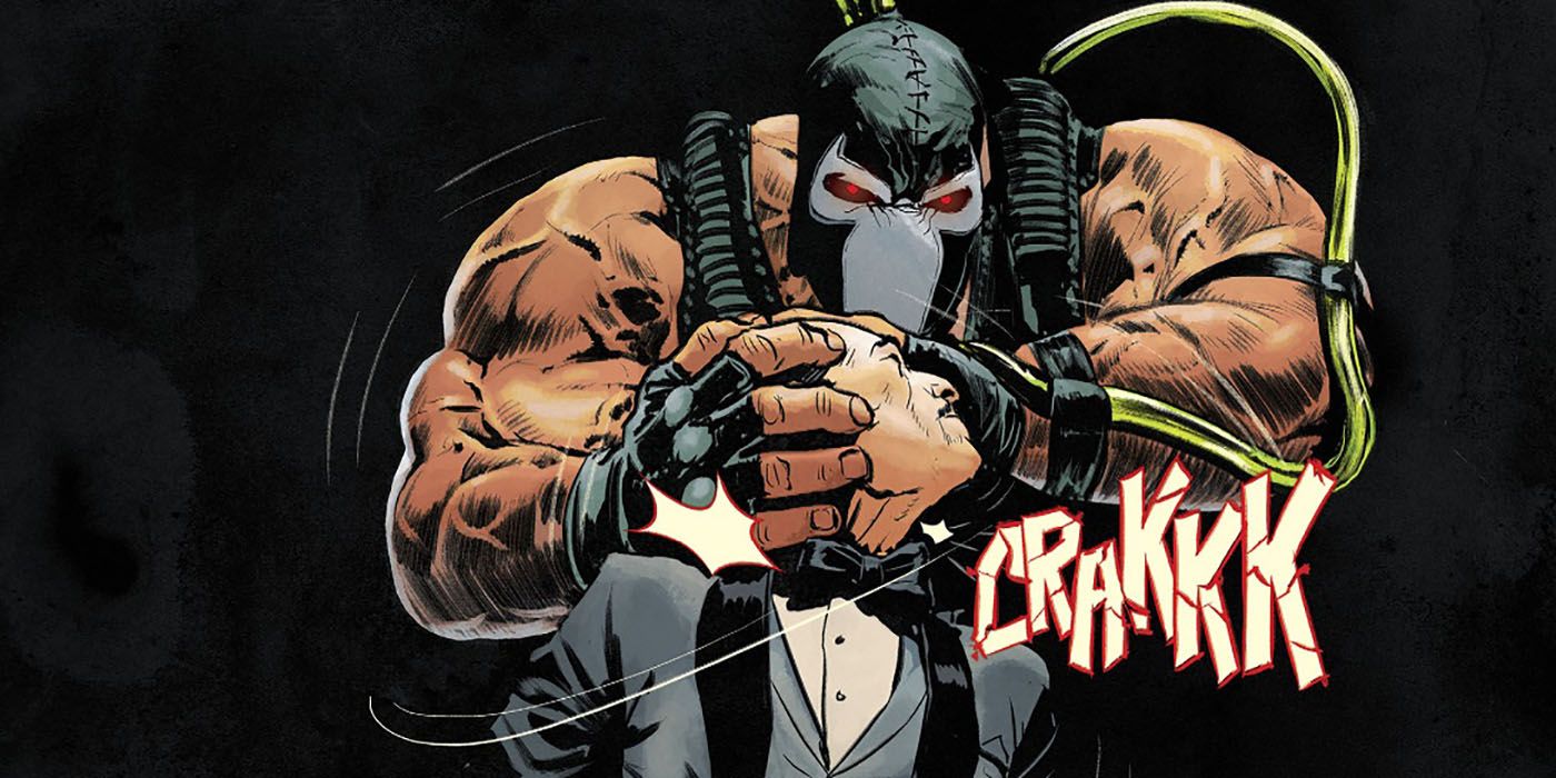 Bane snaps Alfred's neck in DC Comics