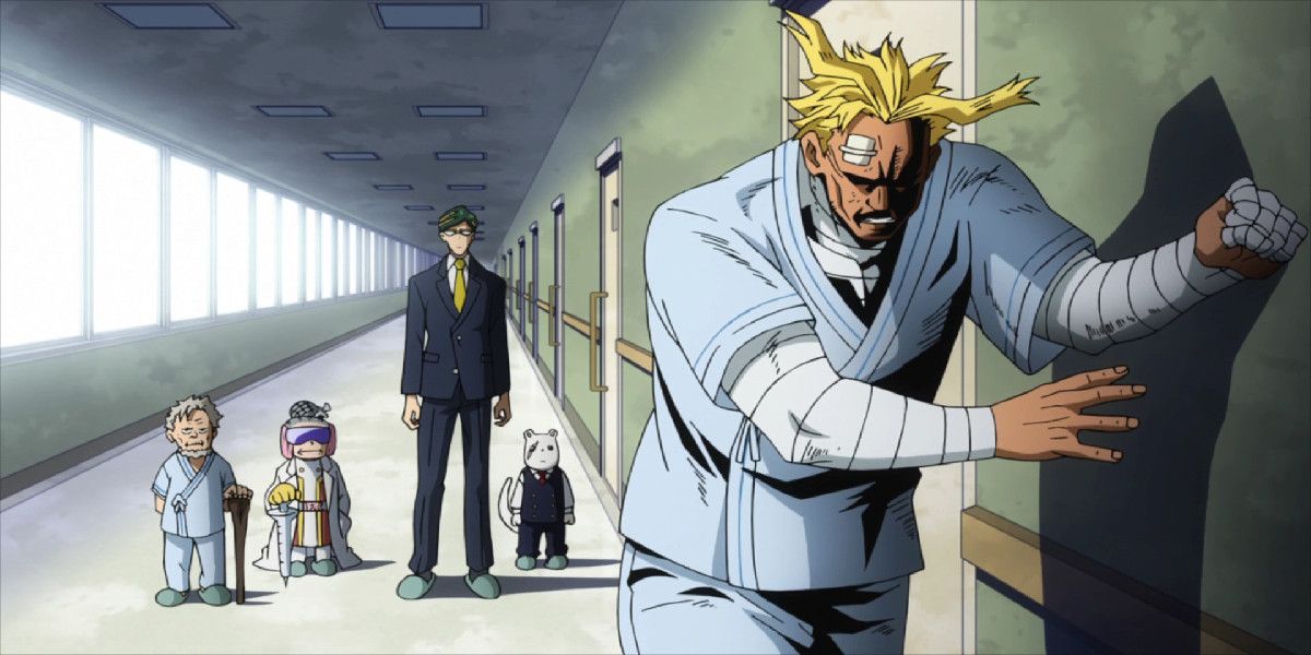 all might injured
