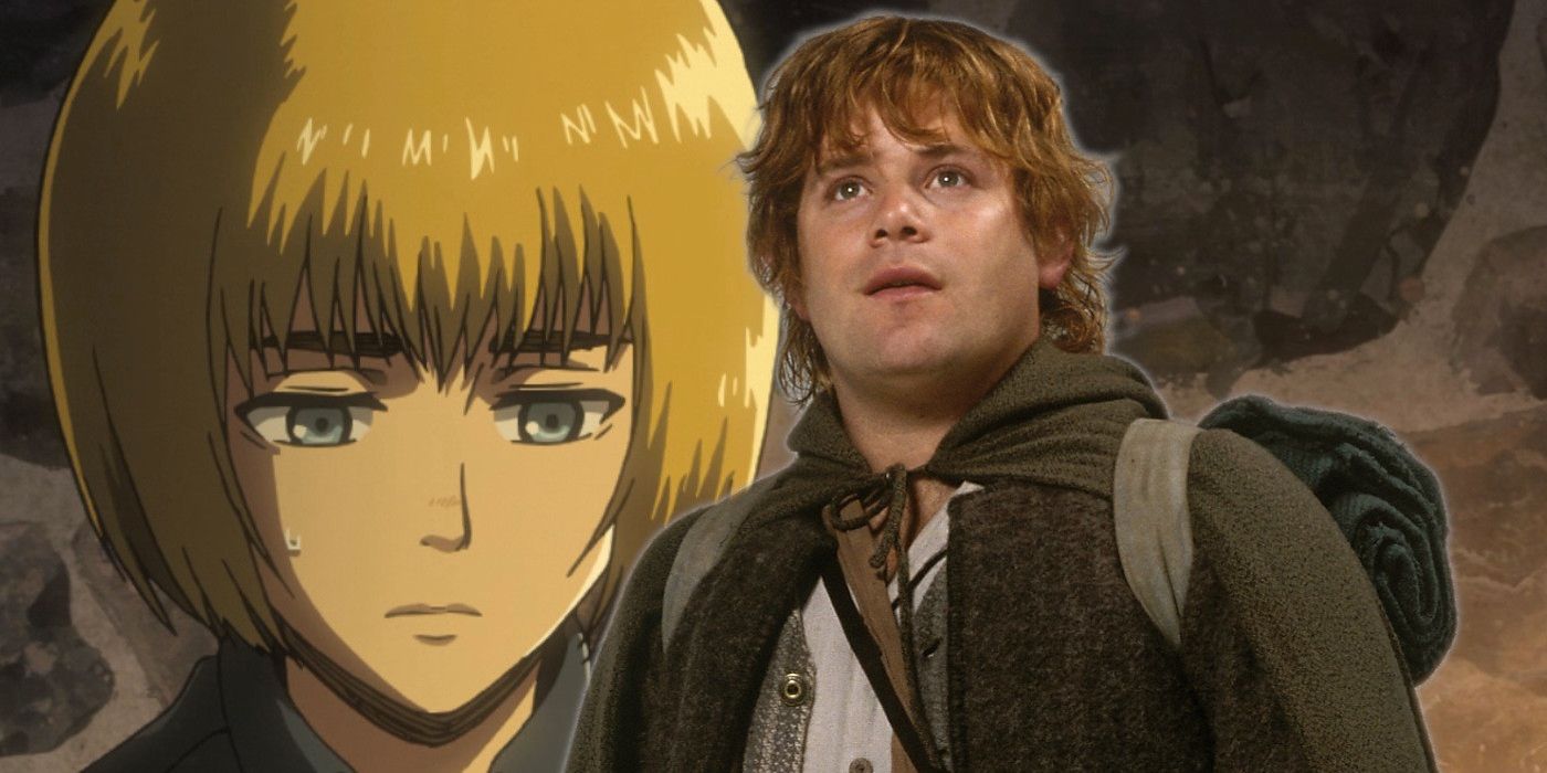 Armin Alert Sam Gamgee Attack on Titan Lord of the Rings
