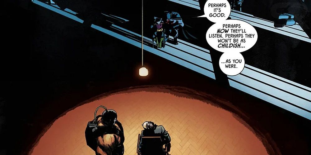 Bane kills Alfred in DC Comics.