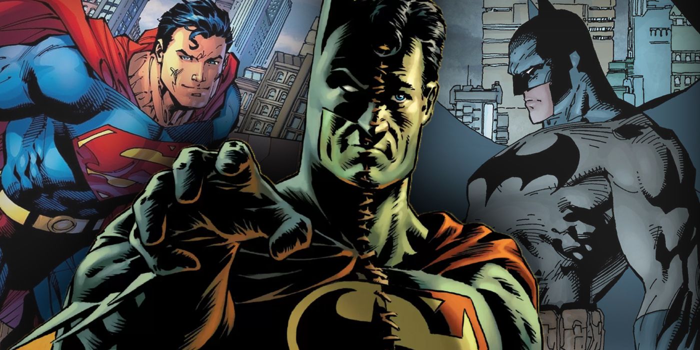 Composite Superman with Superman and Batman