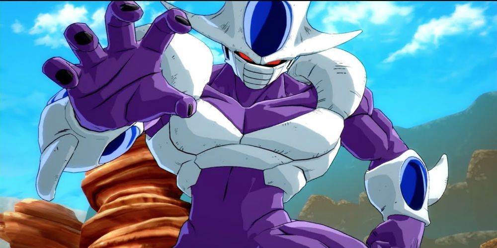 Cooler shows off his fifth form in Dragon Ball