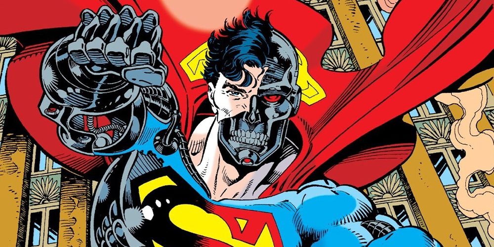 Hank Henshaw becomes Cyborg Superman