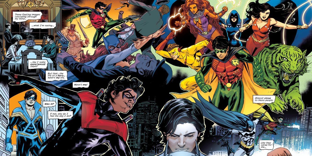 Dick Grayson History Robin Nightwing Titans Batman