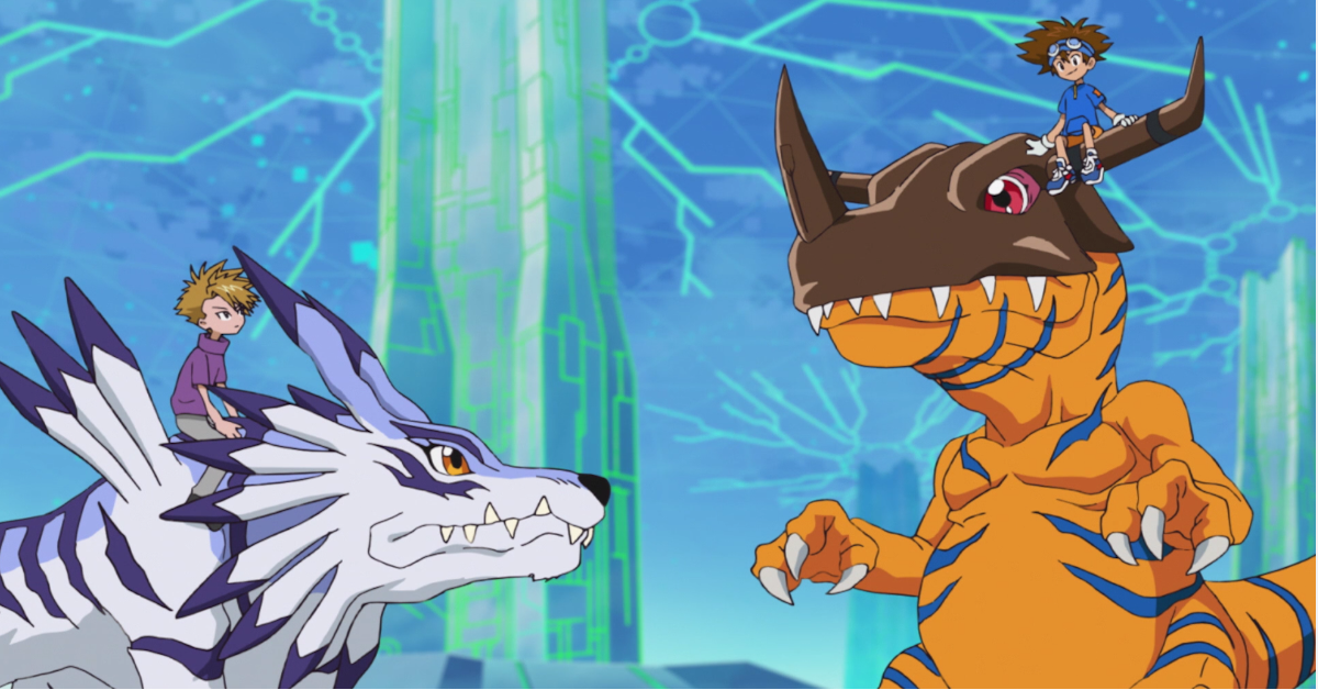 Digimon Adventure tri. Part 1: Reunion - Digimon Adventure Tri. Saikai:  Greymon Vs. Kuwagamon (Us)