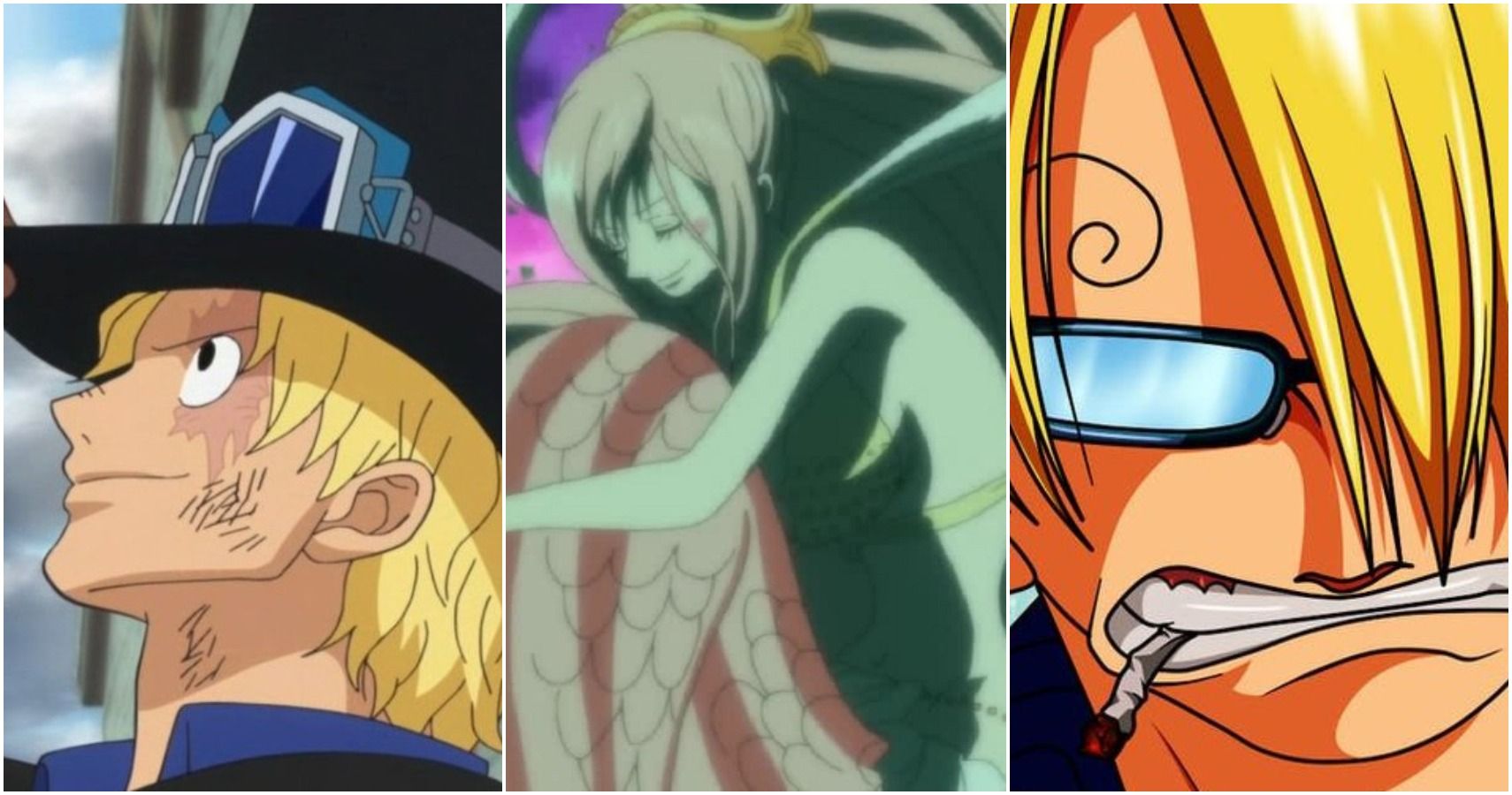 Which characters in One Piece do you believe will end up with each