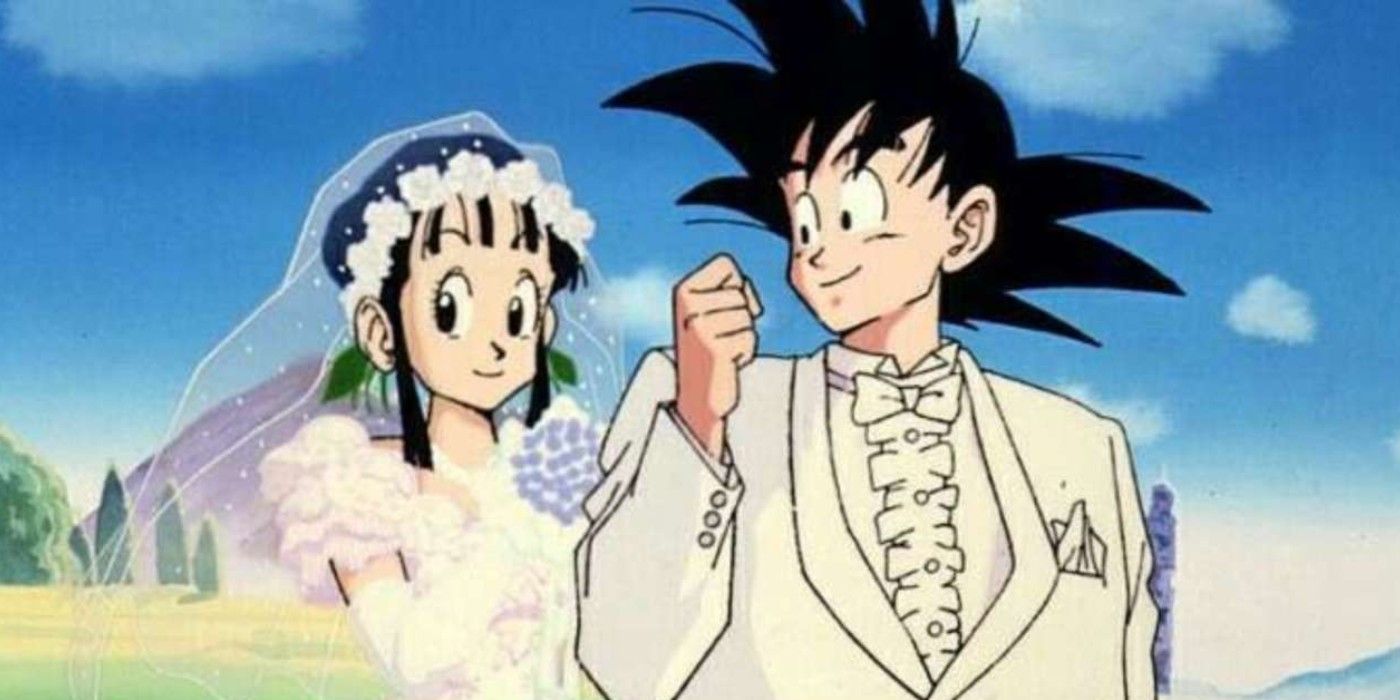 Goku &amp; Chi-Chi getting married
