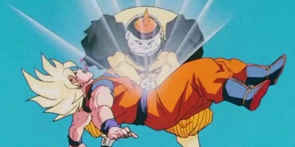Android 19 beats Goku while he's sick in Dragon Ball Z