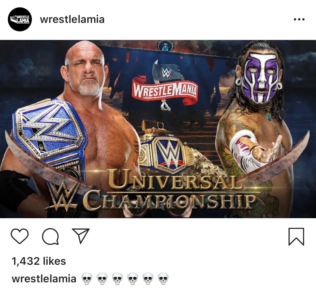 Goldberg Vs. Hardy: WrestleMania Fan Art Shows the Main Event We Deserved