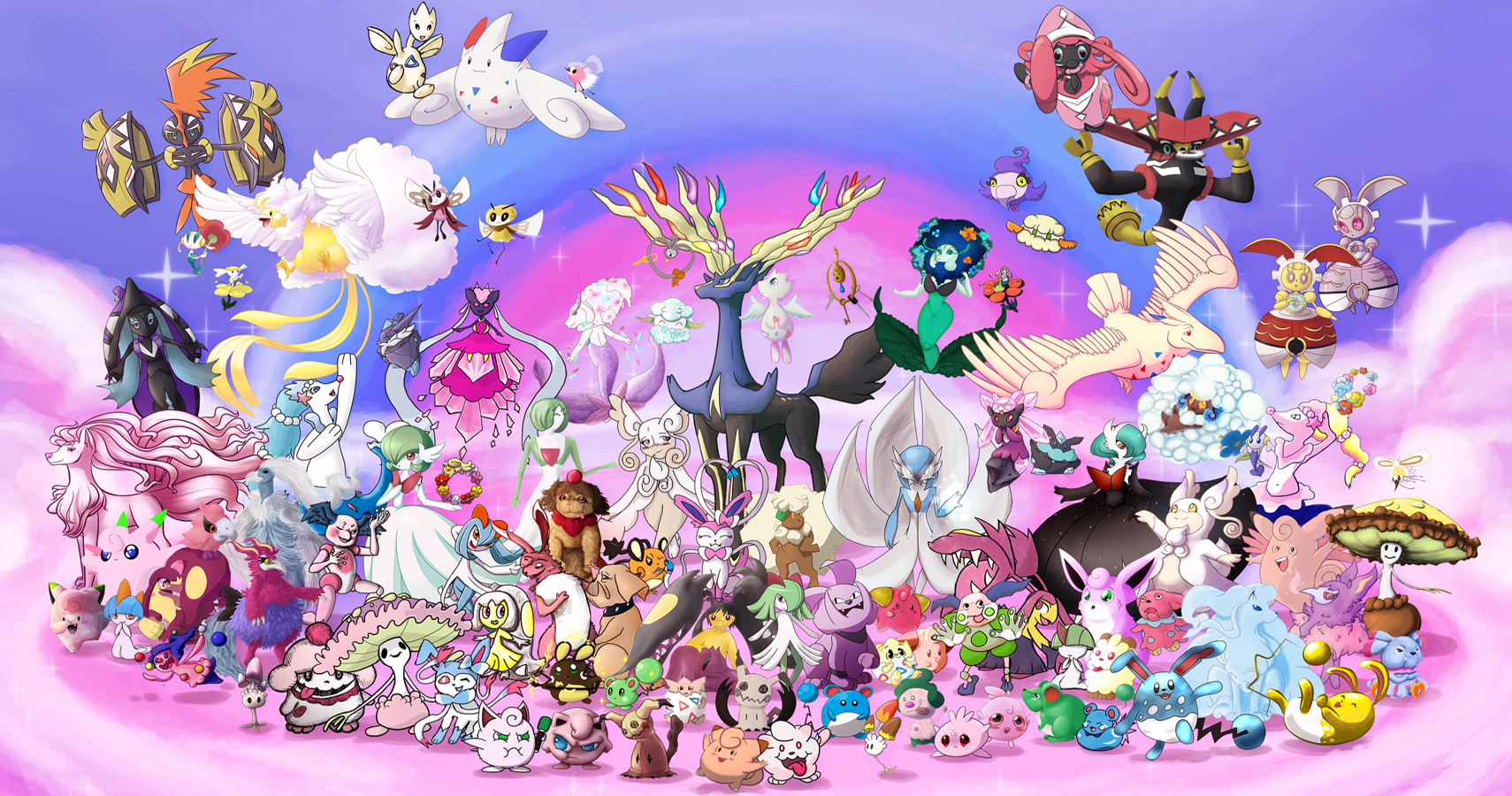 Trainer's Challenge #7 Gotta-Draw-em-All-Fairy-Type-Collaboration-Pokemon-Fan-Art-Featured-Image