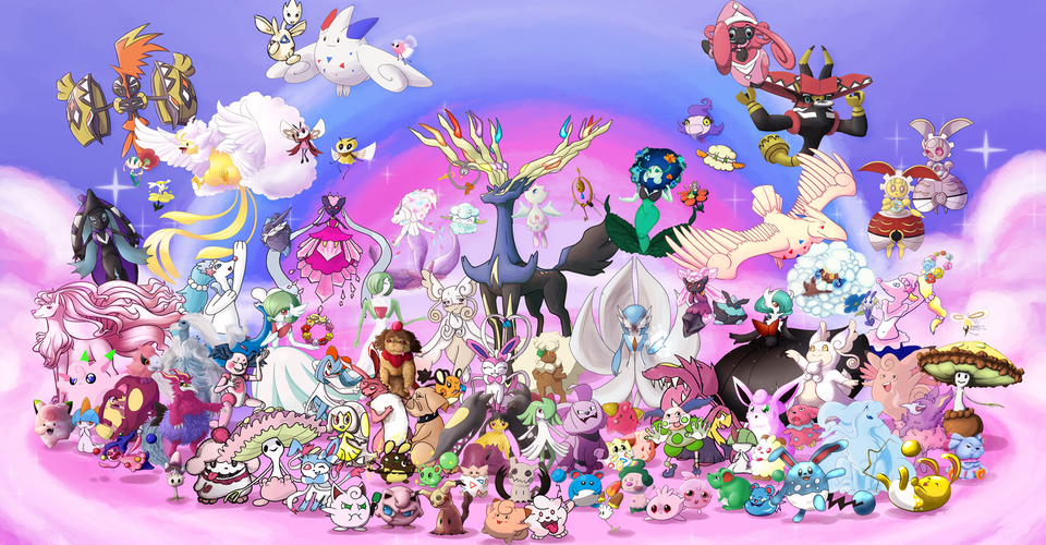 Pokemon 10 Pieces Of Fairy Pokemon Fan Art We Love Cbr * all pokemon pets pokémon and their moves are assigned certain types. 10 pieces of fairy pokemon fan art we
