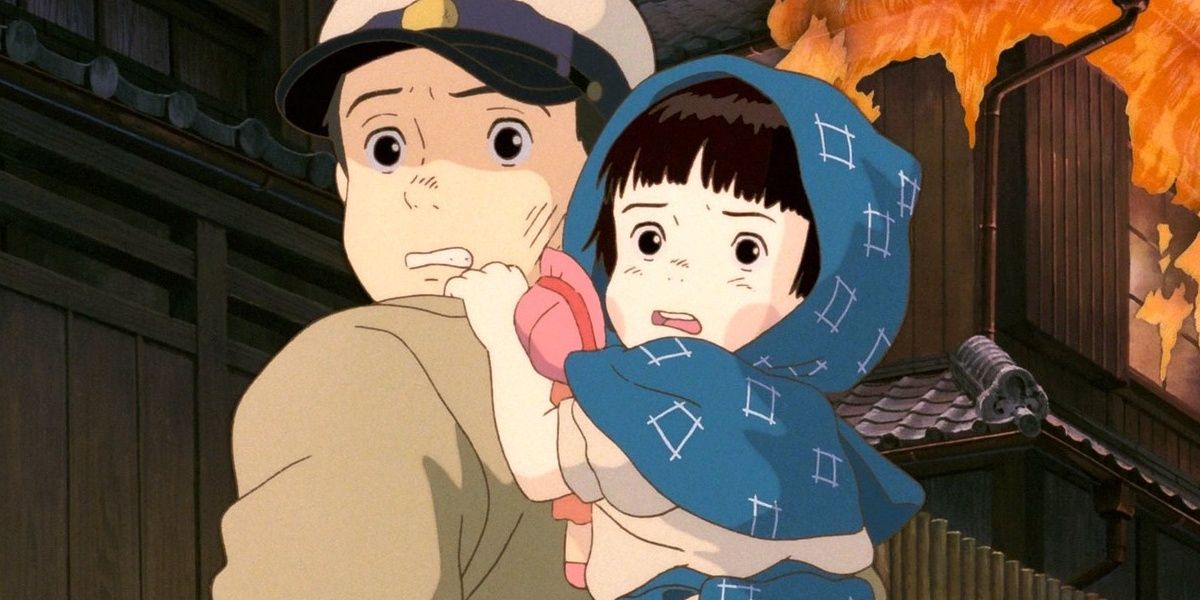 An image from Grave of the Fireflies.