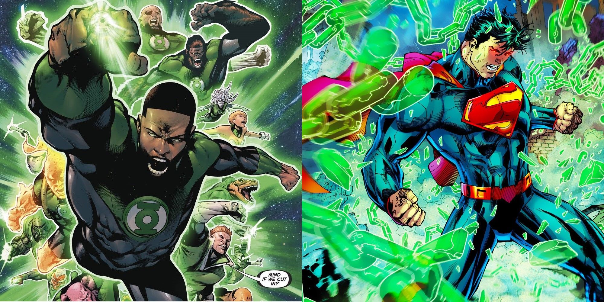 Green Lantern created Kryptonite from scratch to use it against Superman
