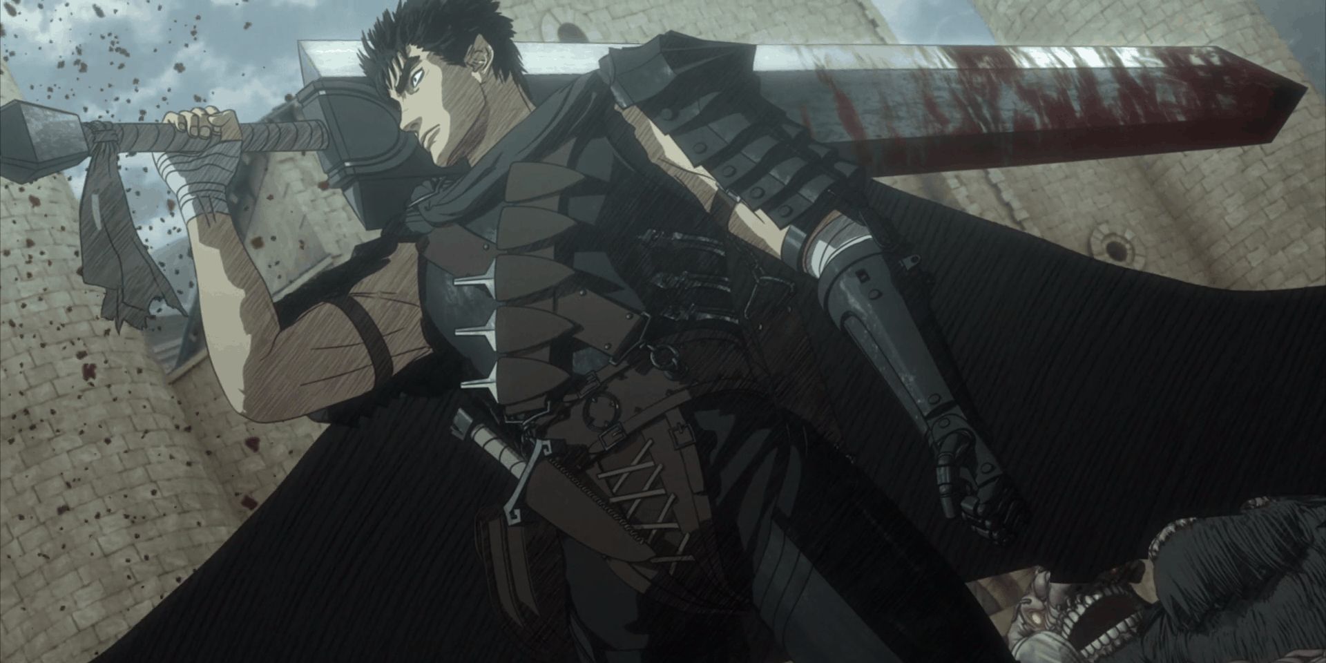 Guts Berserk Wielding The Dragon Slayer 