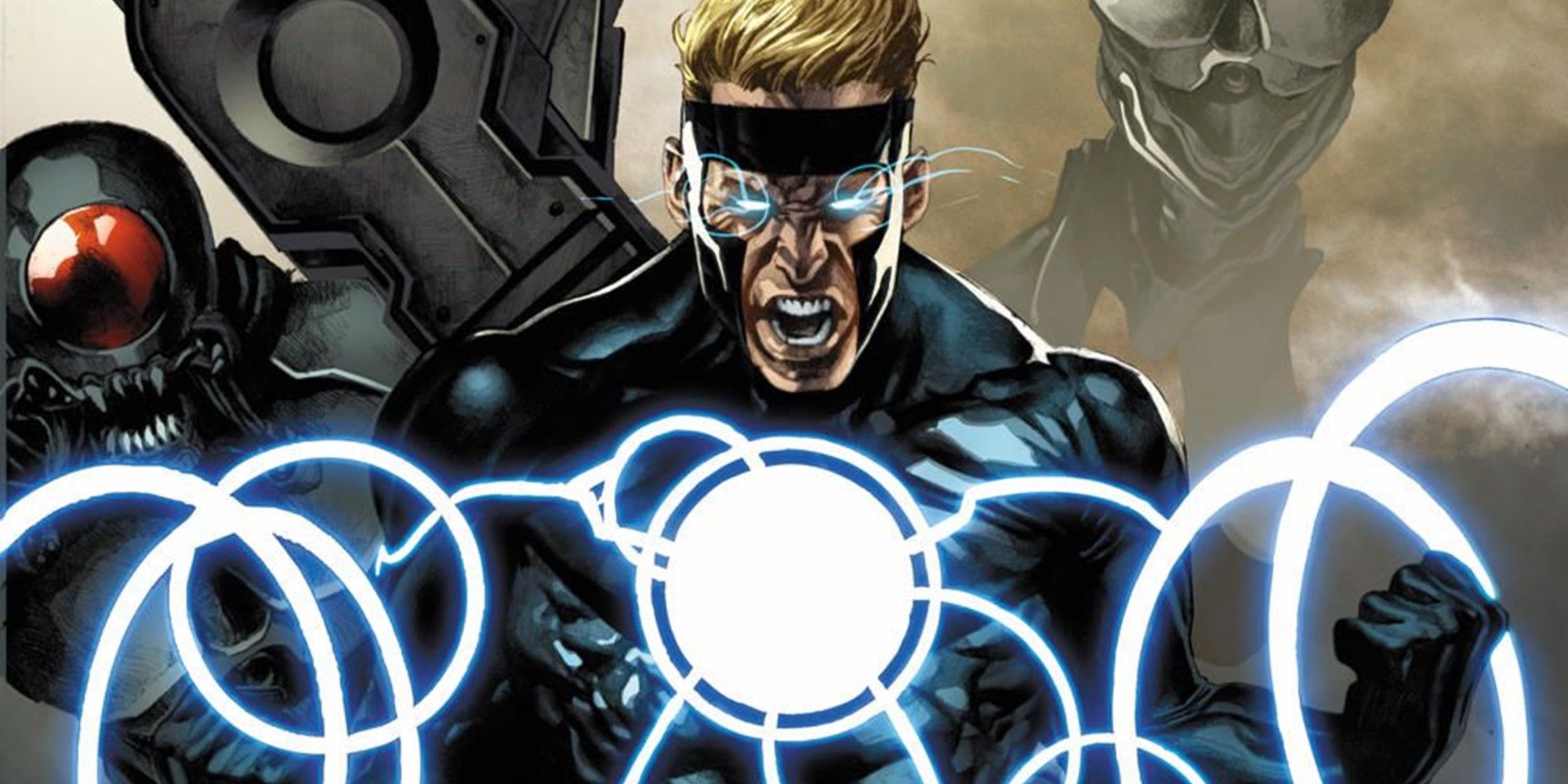 Havok using his powers from Marvel Comics