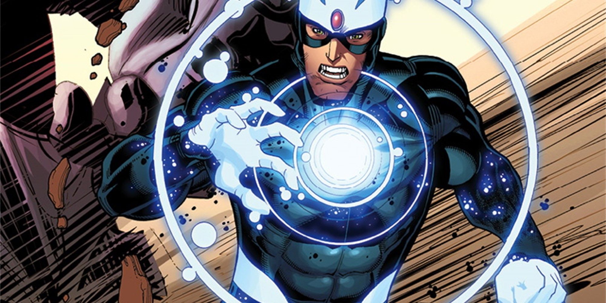 Havok of the X-Men charging up his powers