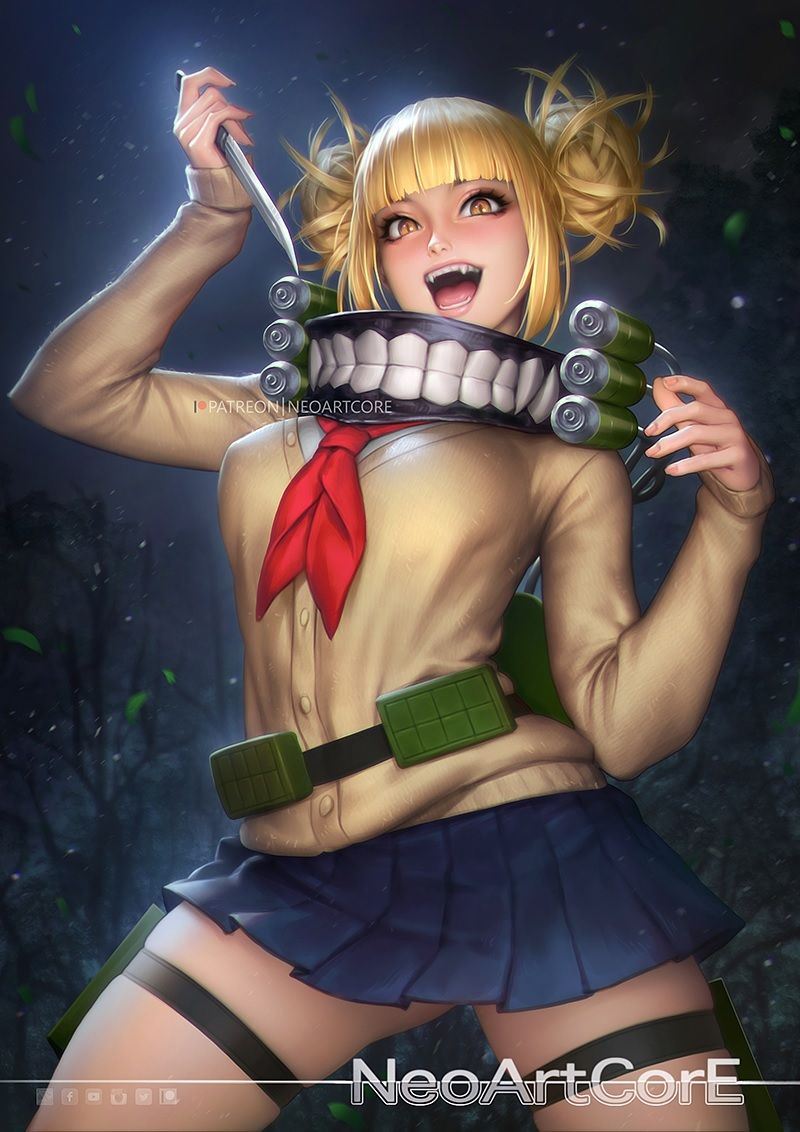 My Hero Academia: 10 Pieces Of Himiko Toga Fan Art You Need To See