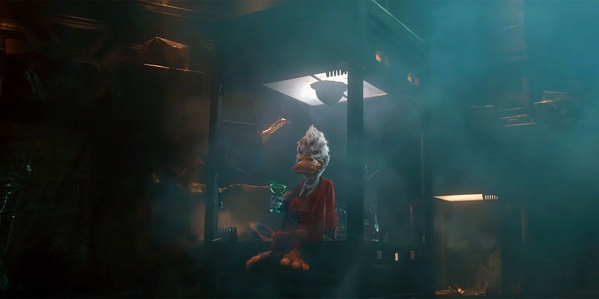 Howard the Duck in the Collector's studio