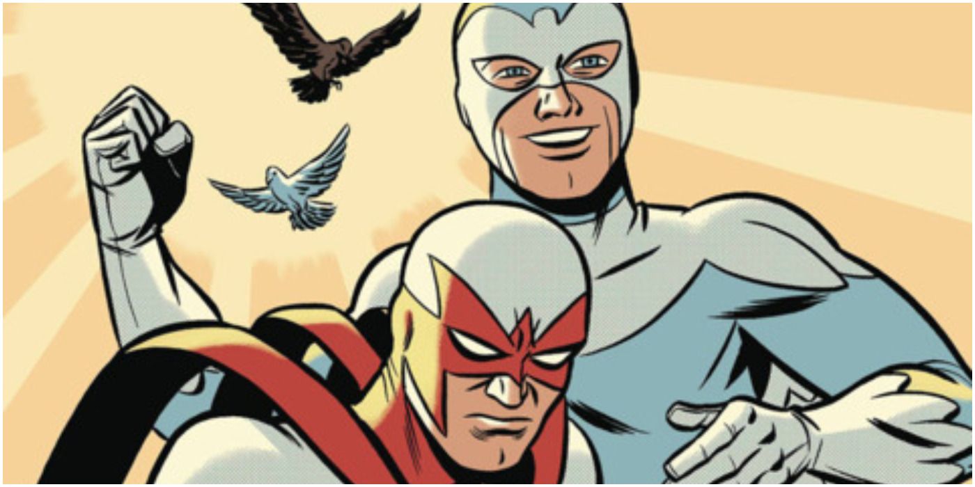 Golden Age Hawk and Dove in DC Comics