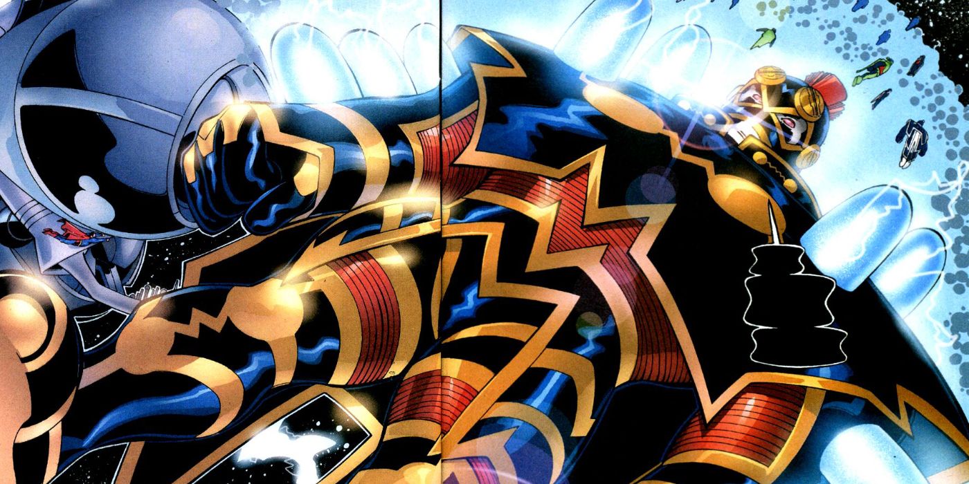 Imperiex Prime as seen in DC Comics.