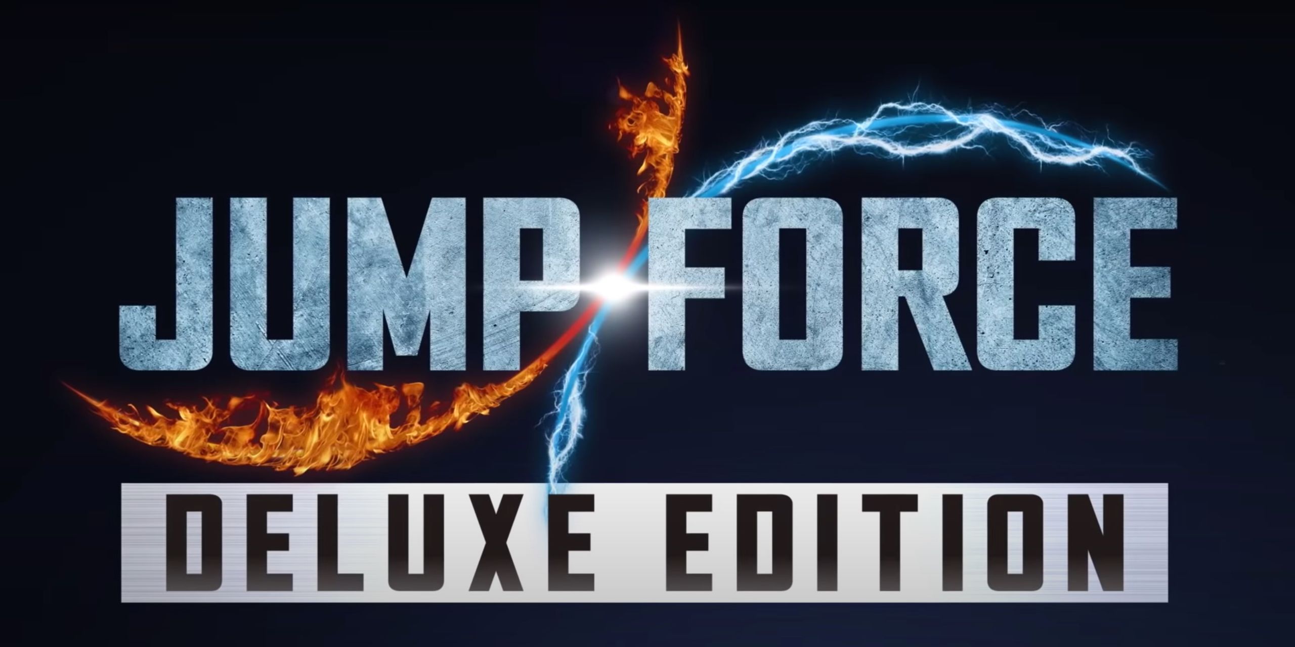 The title card for JUMP FORCE Deluxe Edition