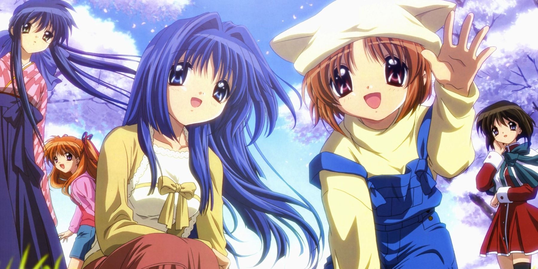 Character cast from Kanon anime
