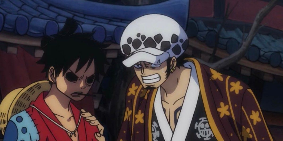 Luffy and Law in Wano