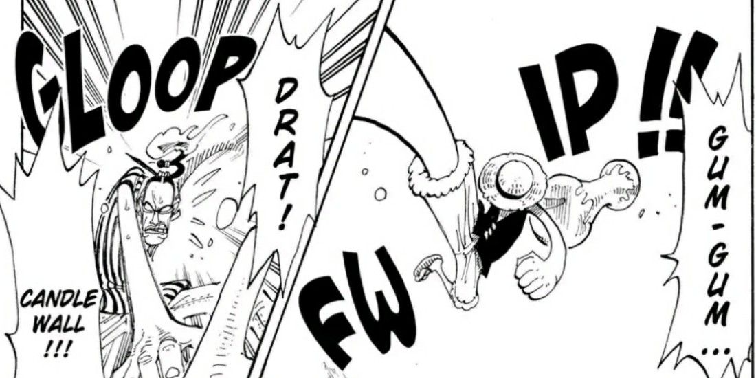 Luffy Defeats Mr. 3 One Piece manga