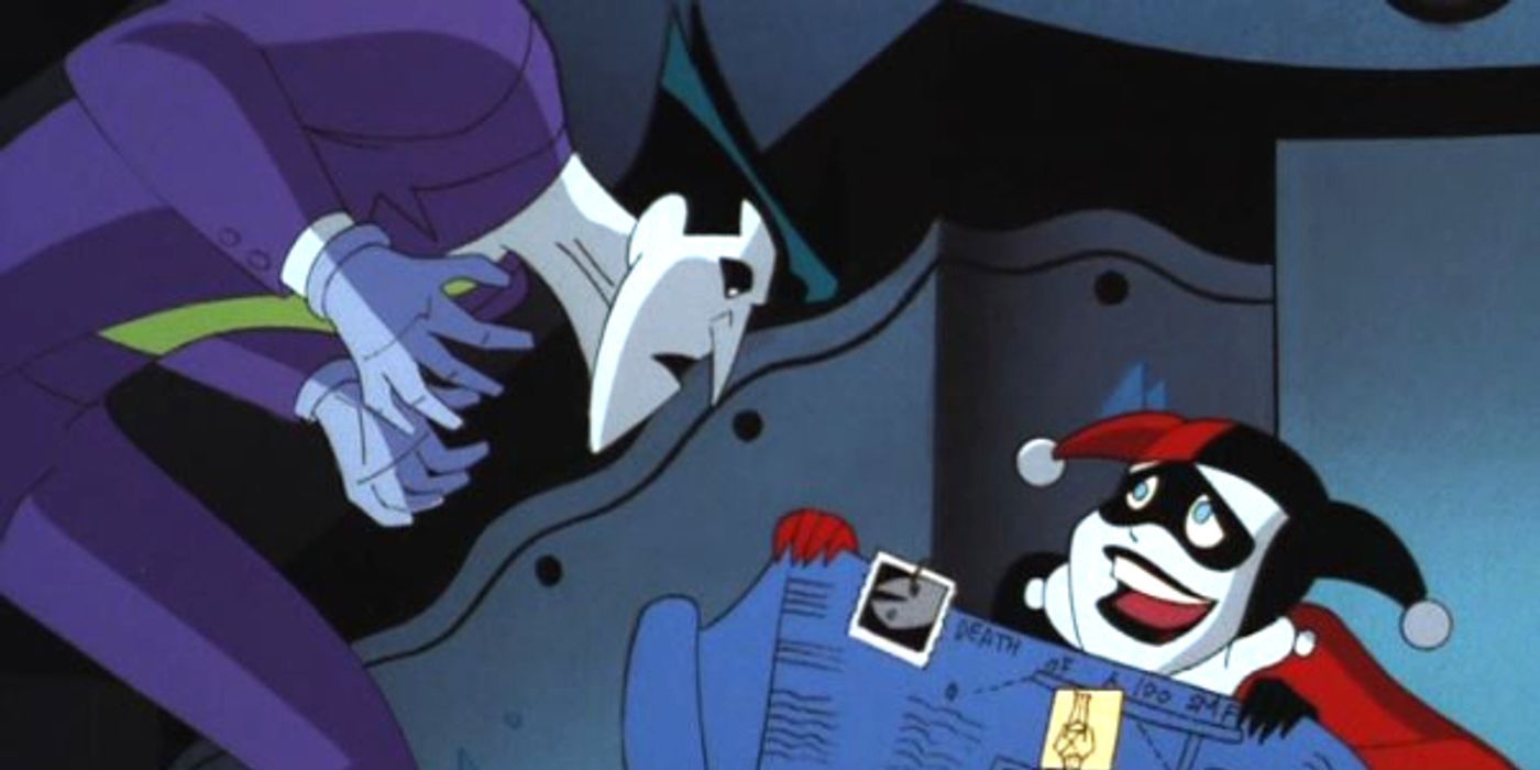Mad Love: Joker abuses Harley Quinn